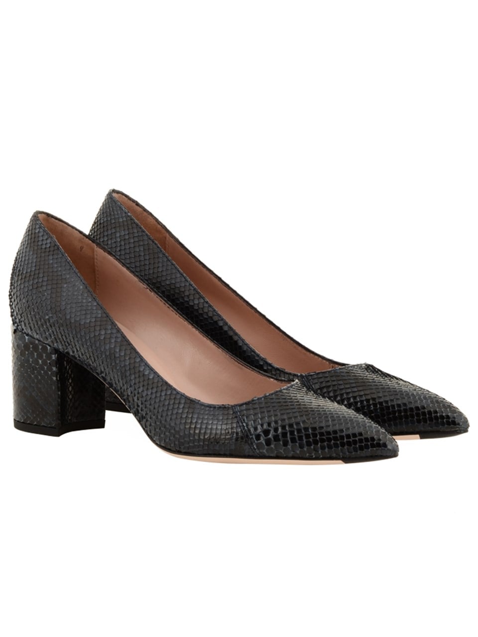 Dekolye Ayakkabi A60507 PITON Mavi