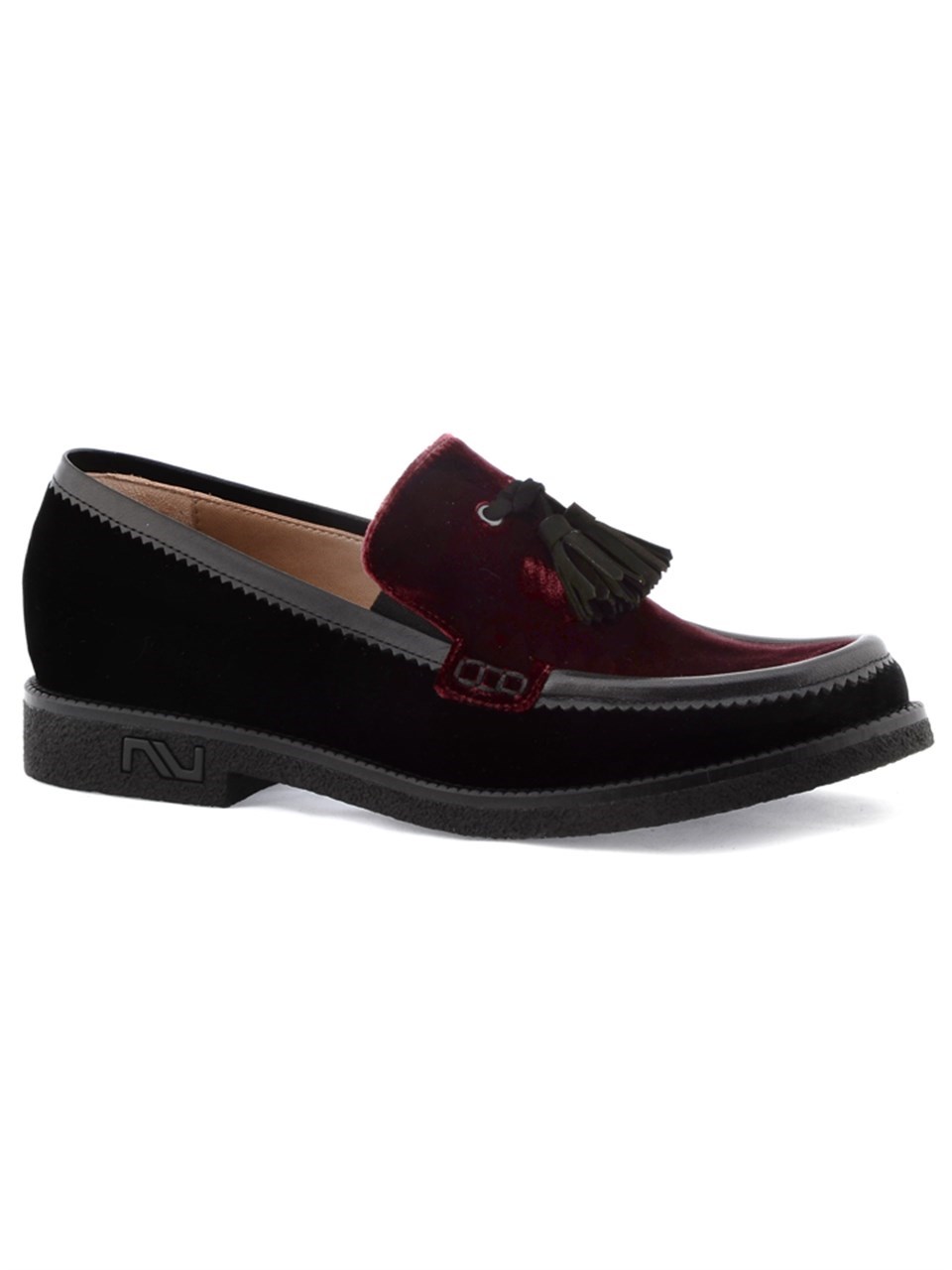 Loafer A53837 VELVET GARNILI Siyah
