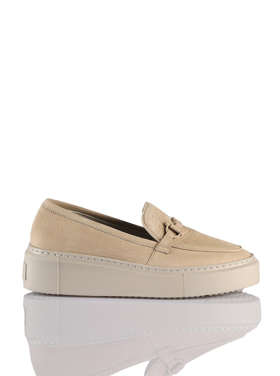 Loafer A68302 NUBUK Bej+Natural