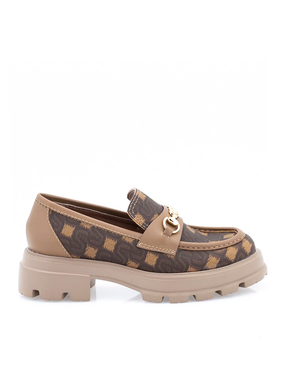 Loafer A69501 MONOGRAM+EVER. Kahve