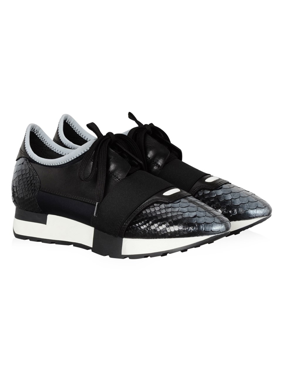 Sneakers A52304 PITON+ANALIN Siyah