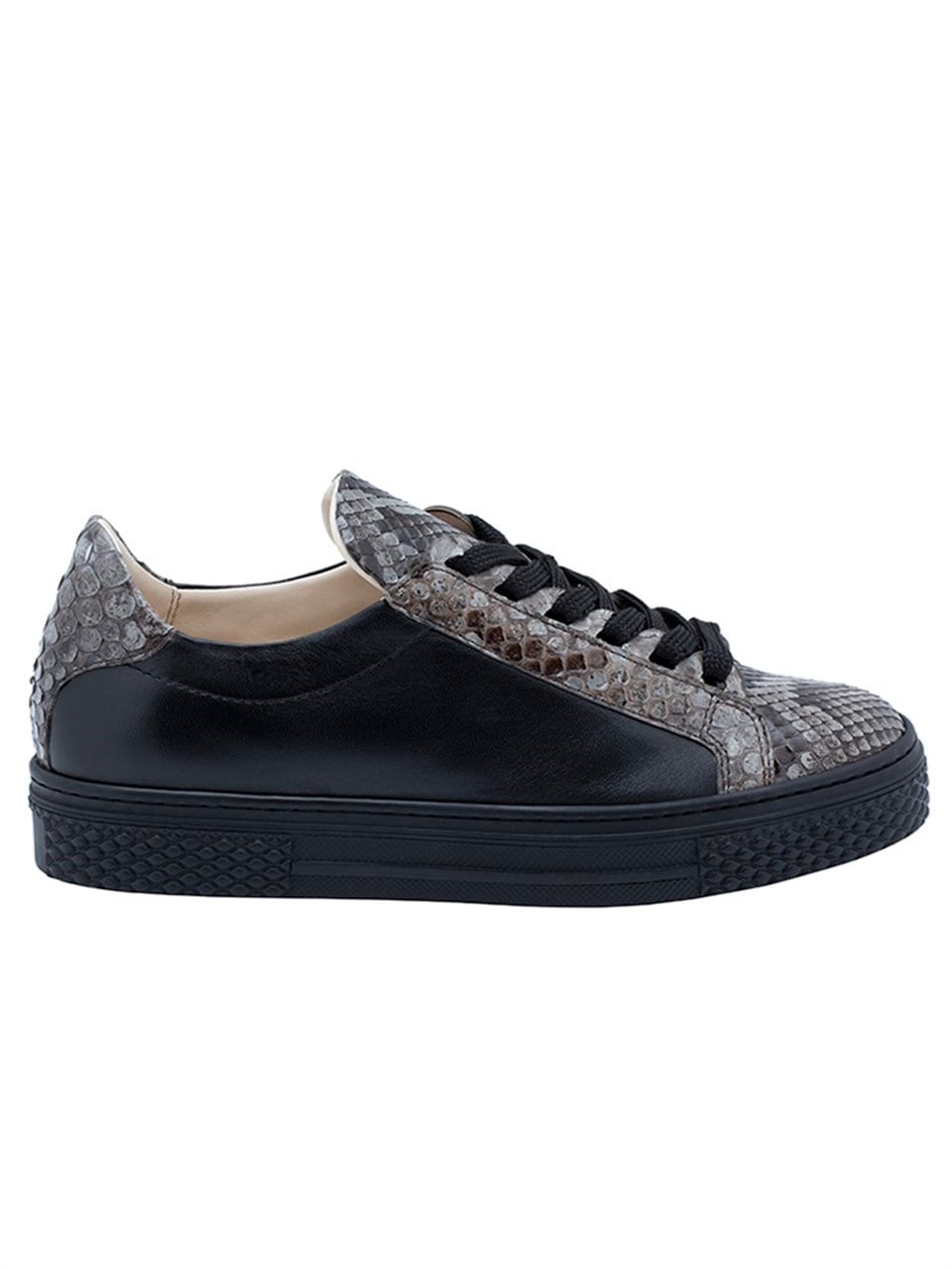 Sneakers A55771 PİTON+NAPA NUR Gri
