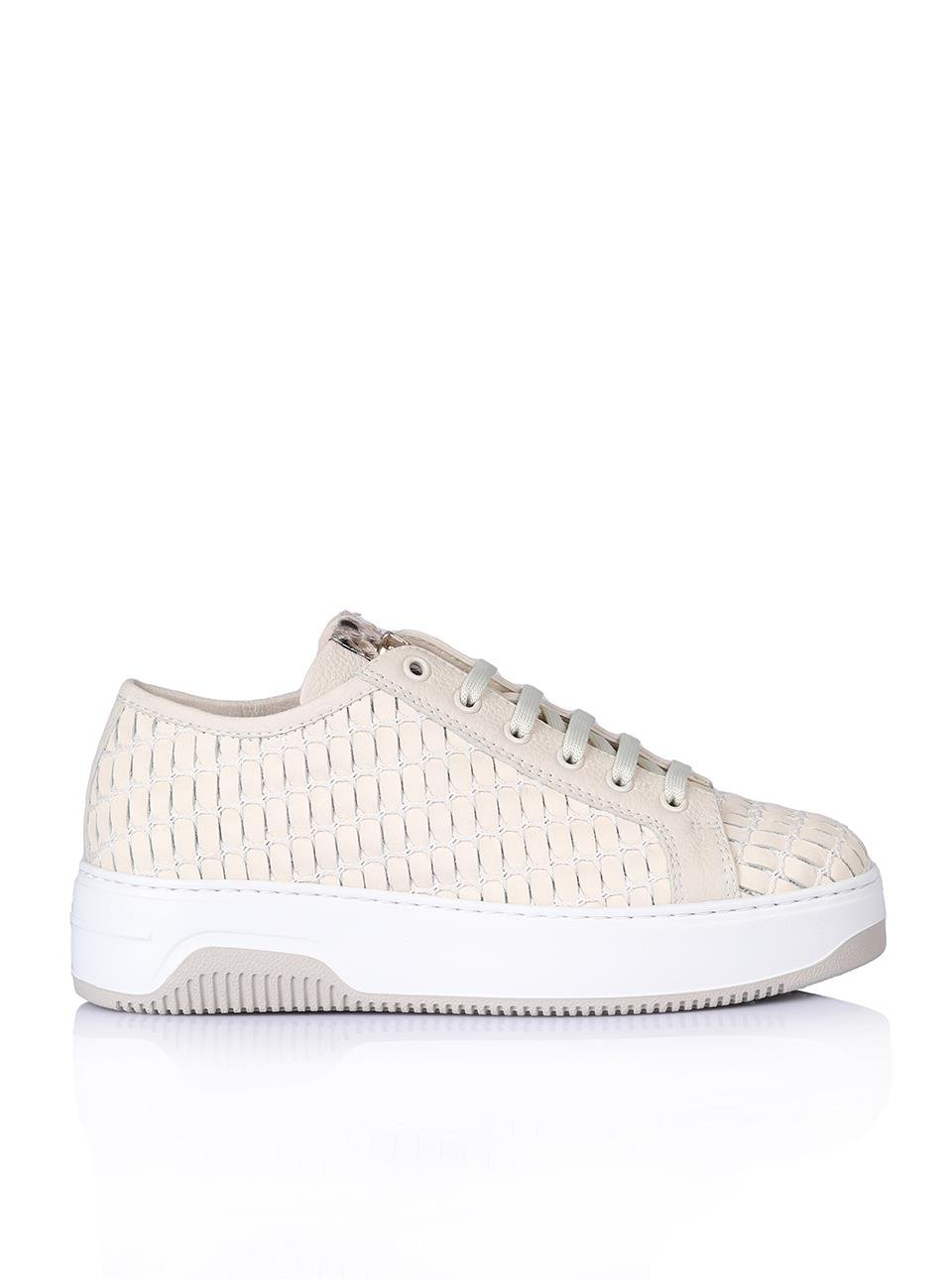 Sneakers A67056 SWİF GARNILI Bej+Natural
