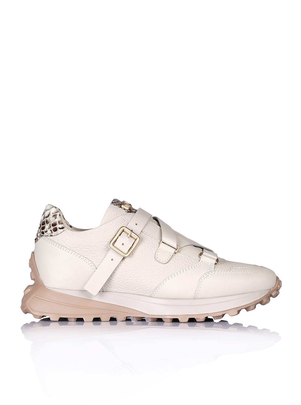 Sneakers A69916 TOGO+SWİF BEJ+NATURAL