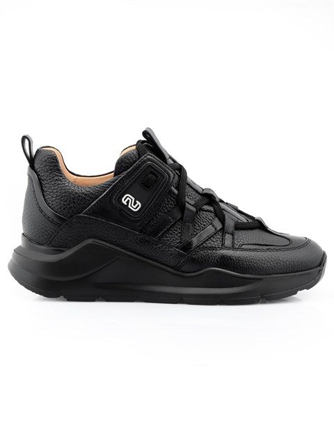 Sneakers A62021 TOGO+NAPPA NUR Siyah