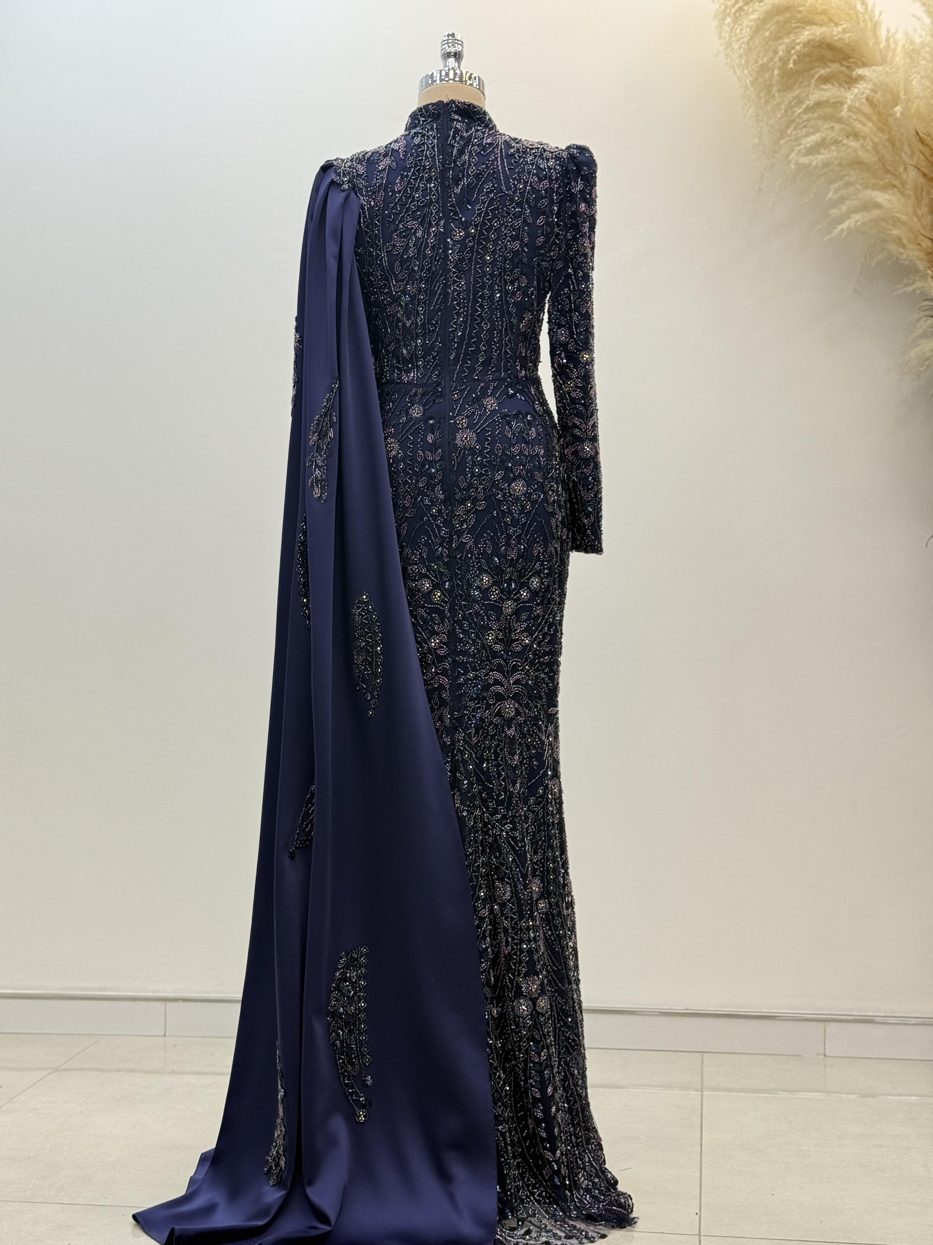 Berry Abiye Lacivert