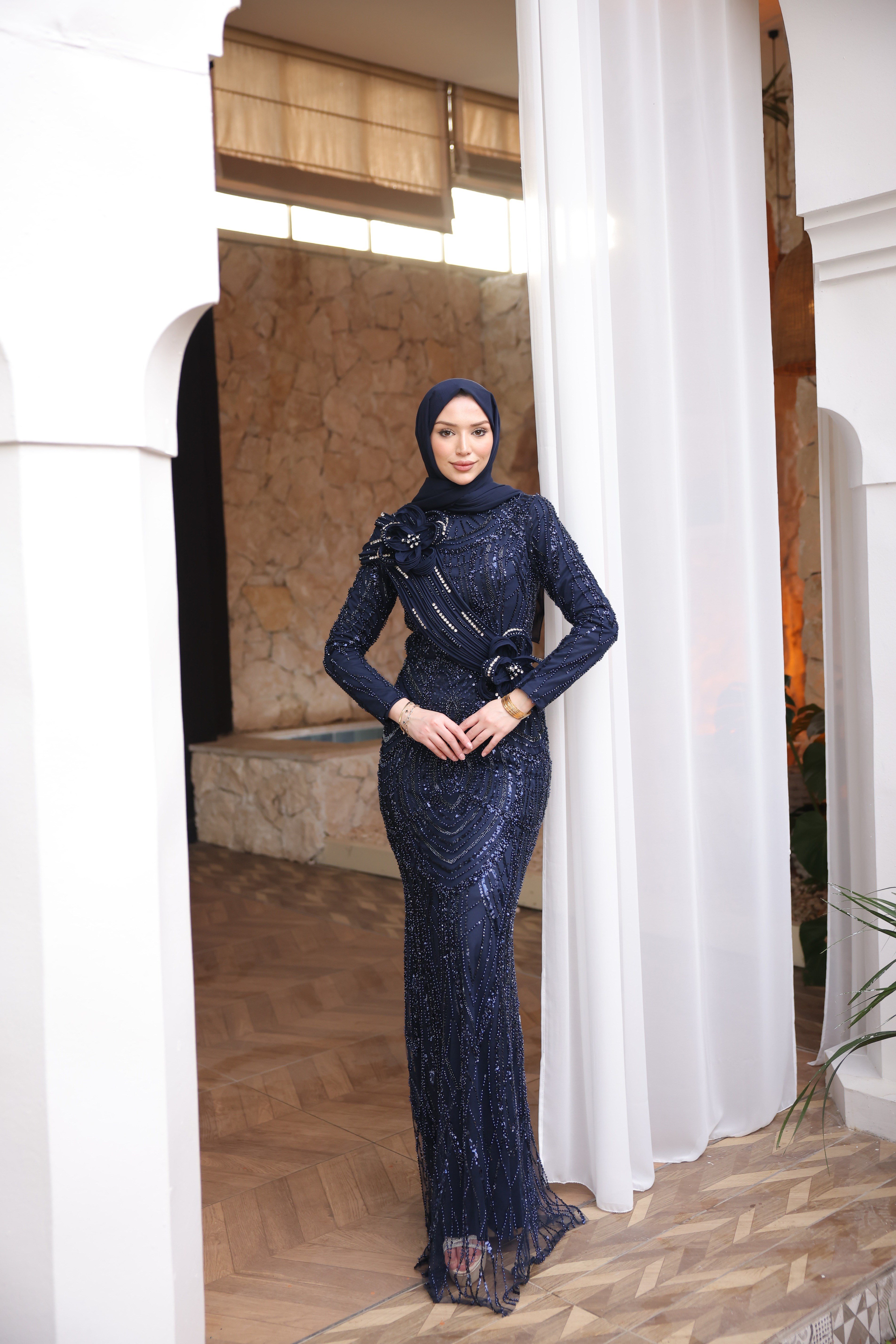 Ceyla Abiye Lacivert