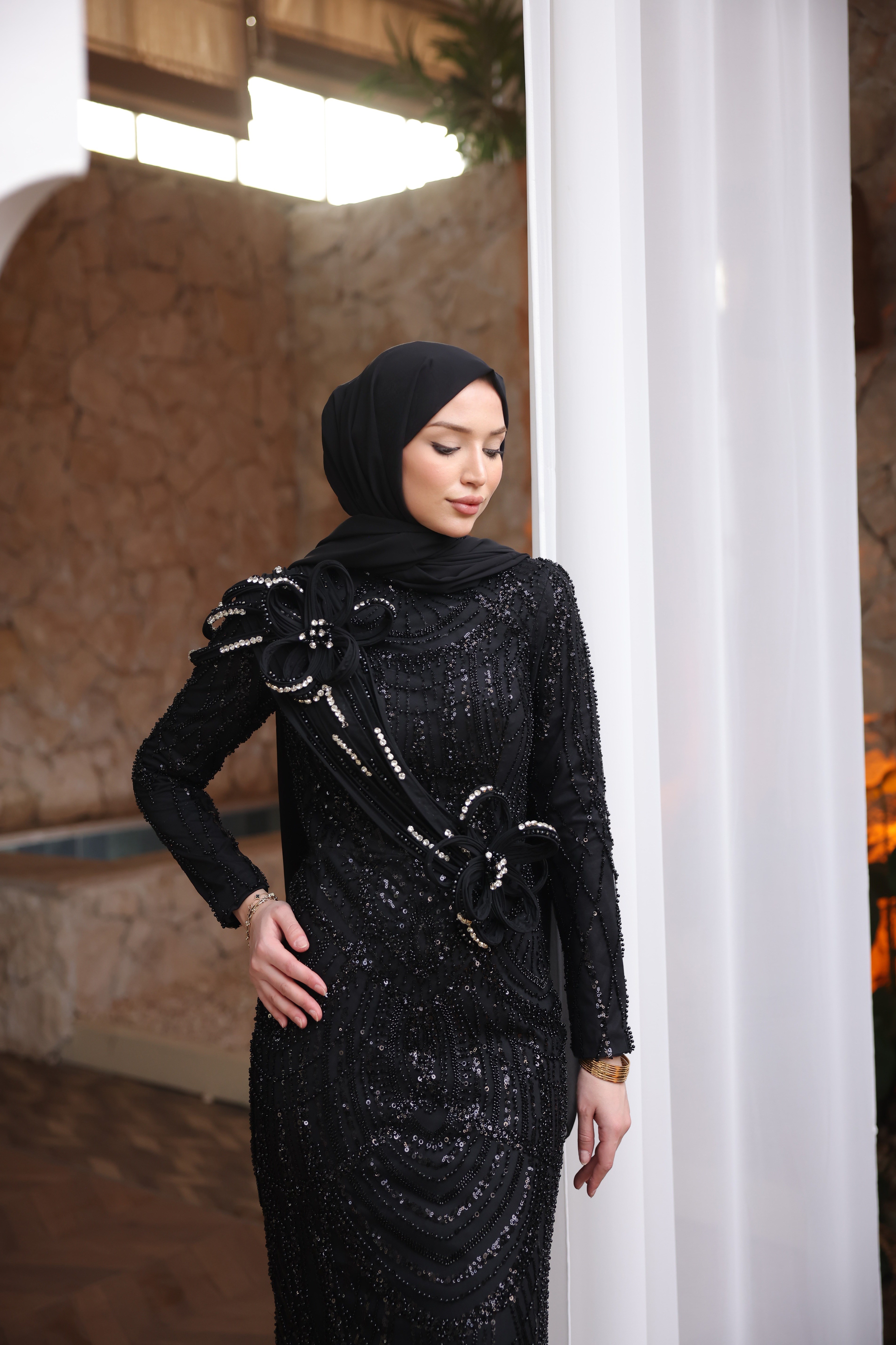 Ceyla Abiye Siyah