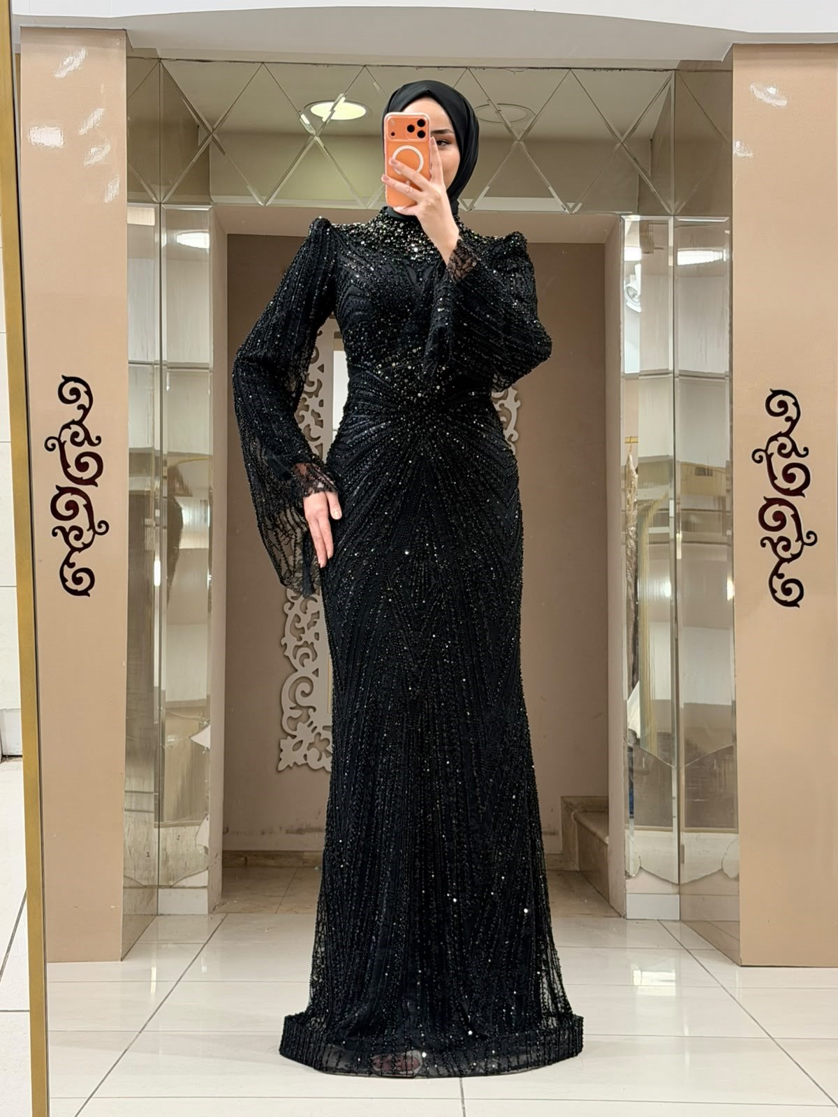 Diamond Abiye Siyah