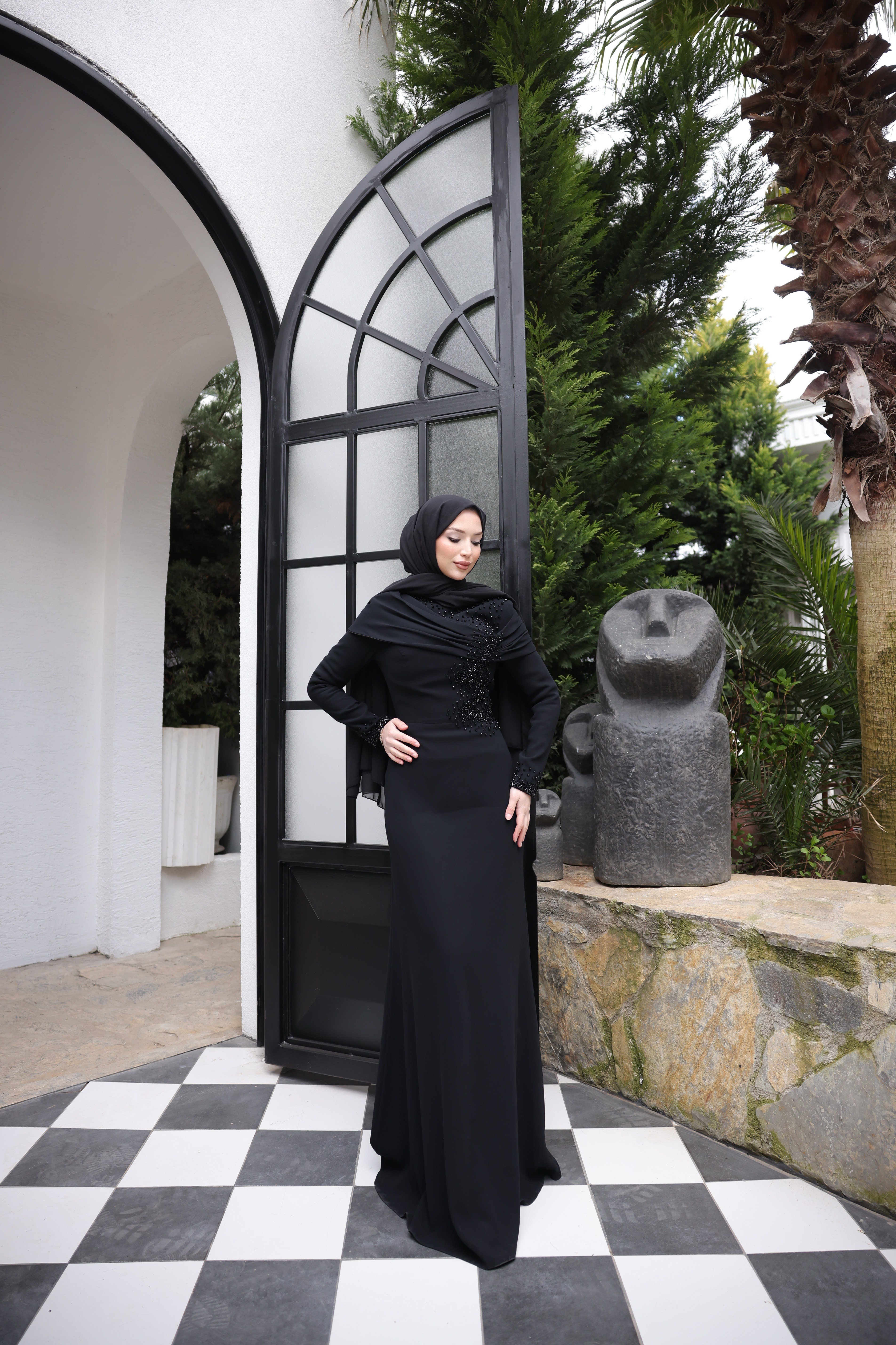 Ebru Abiye Siyah