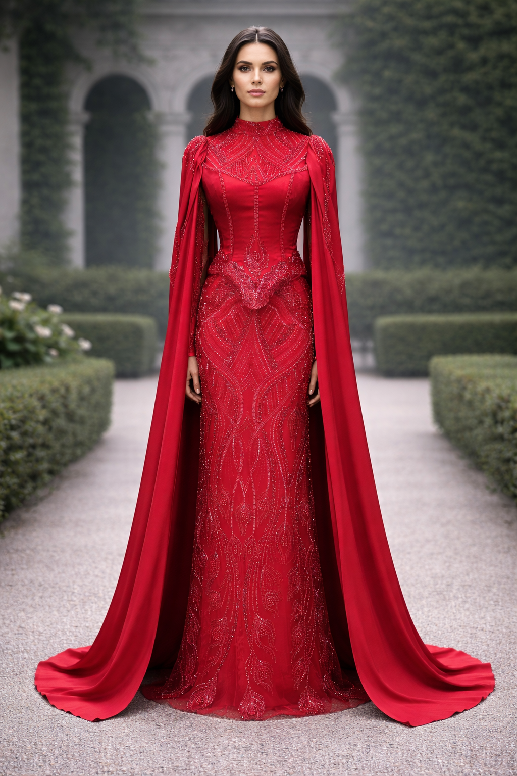 Efsun Abiye Kırmızı