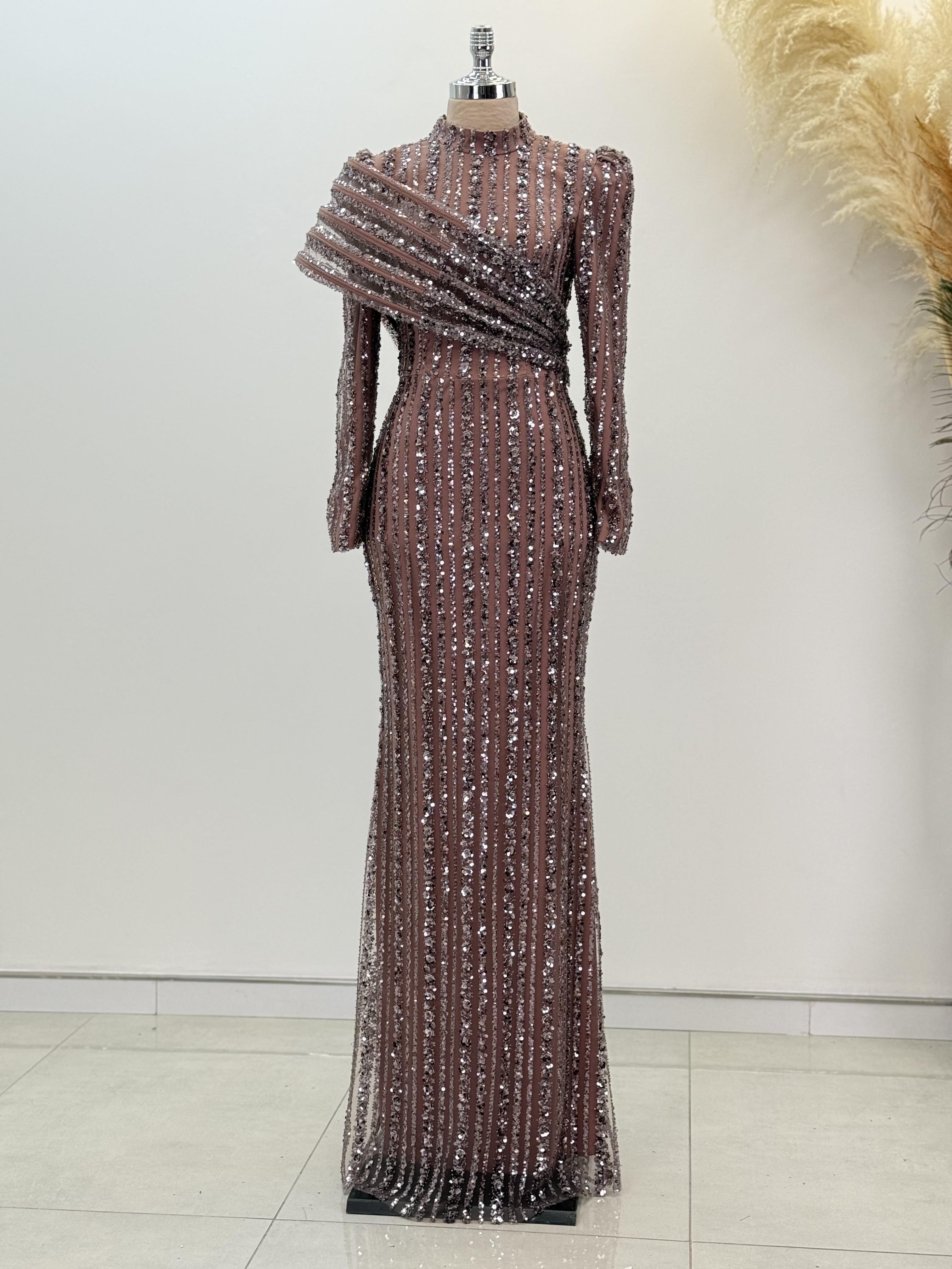 Elegance Abiye Gül Kurusu