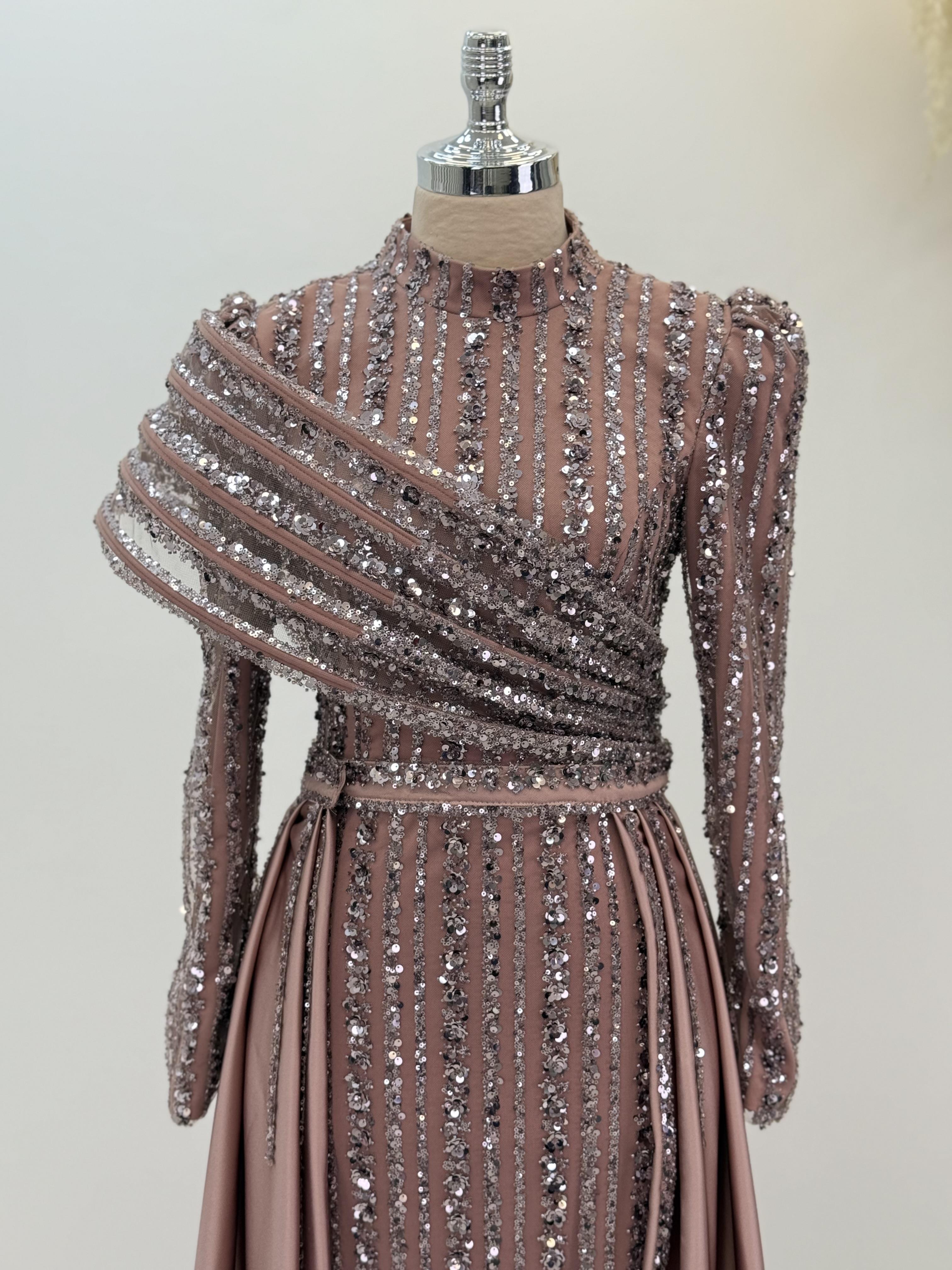 Elegance Abiye Gül Kurusu