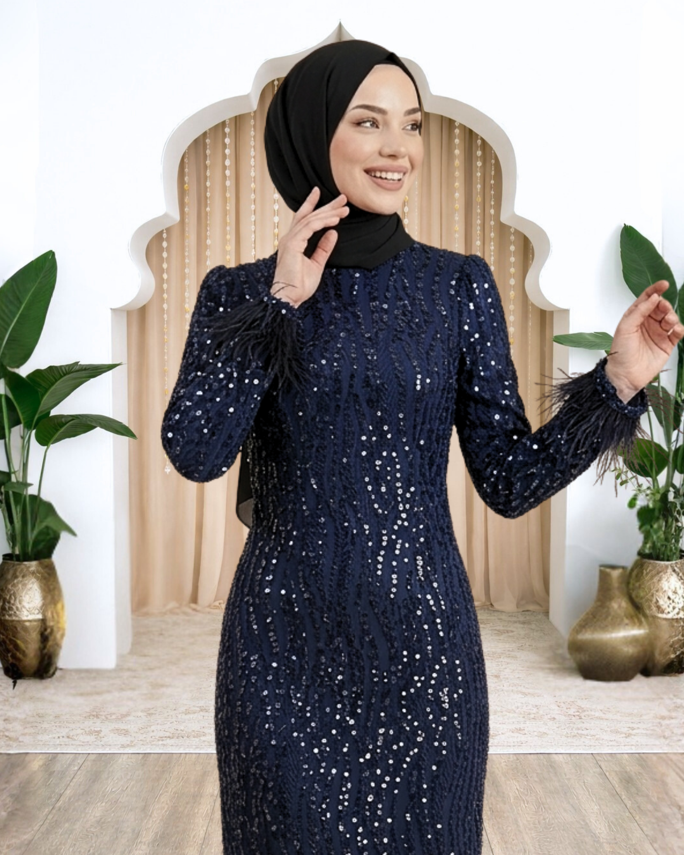 Eslem Abiye Lacivert