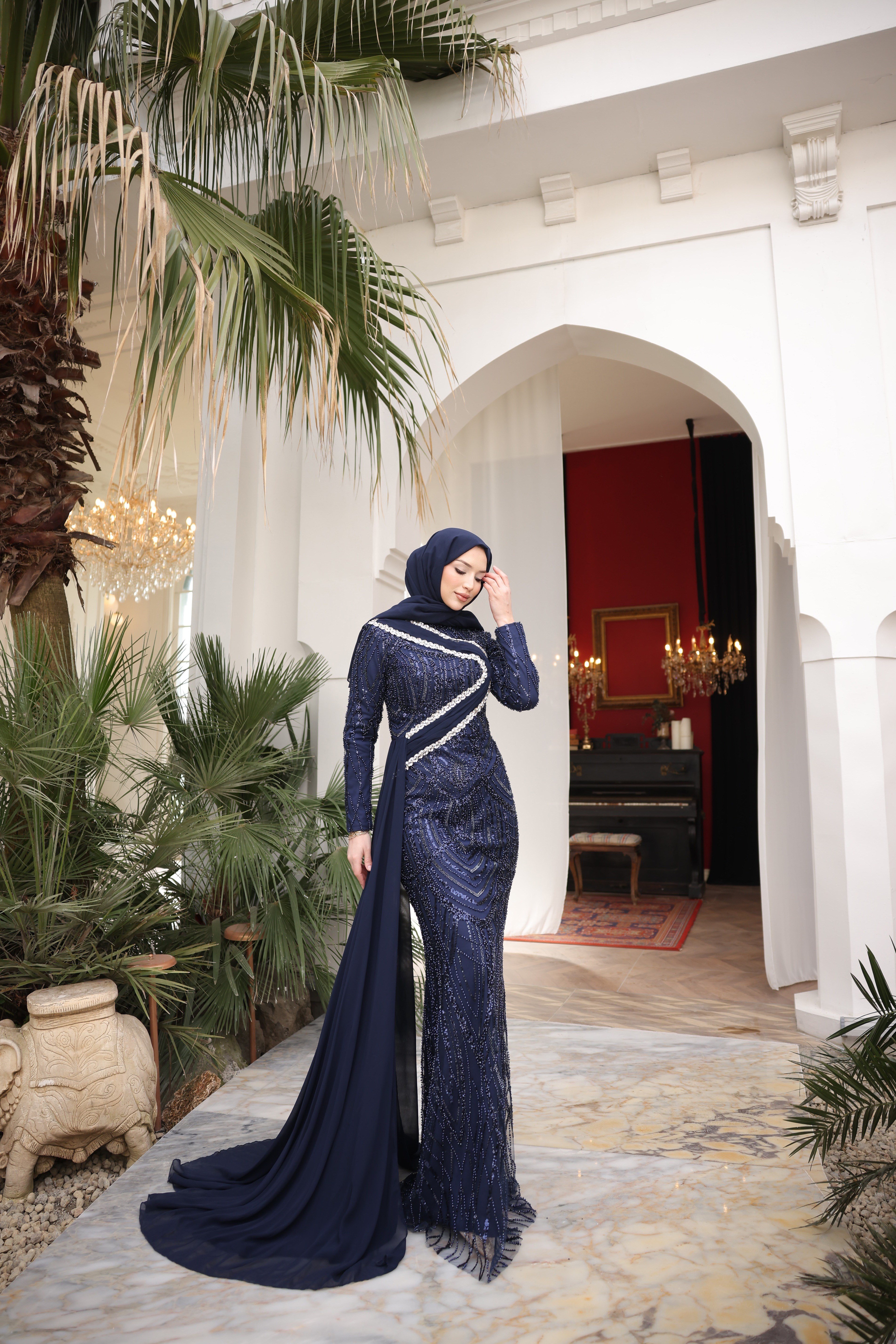 Kösem Abiye Lacivert 