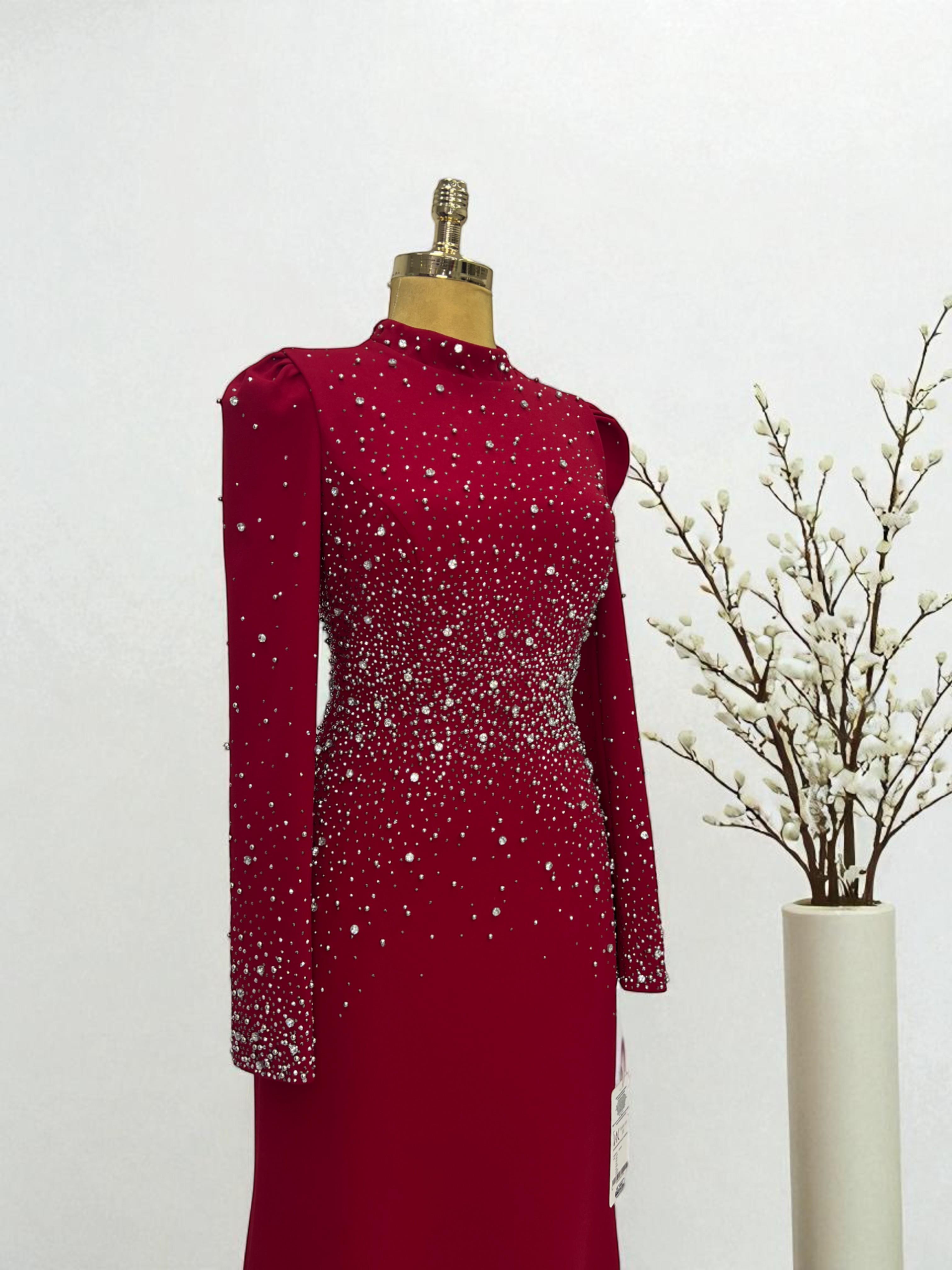 Samanyolu Abiye Kırmızı