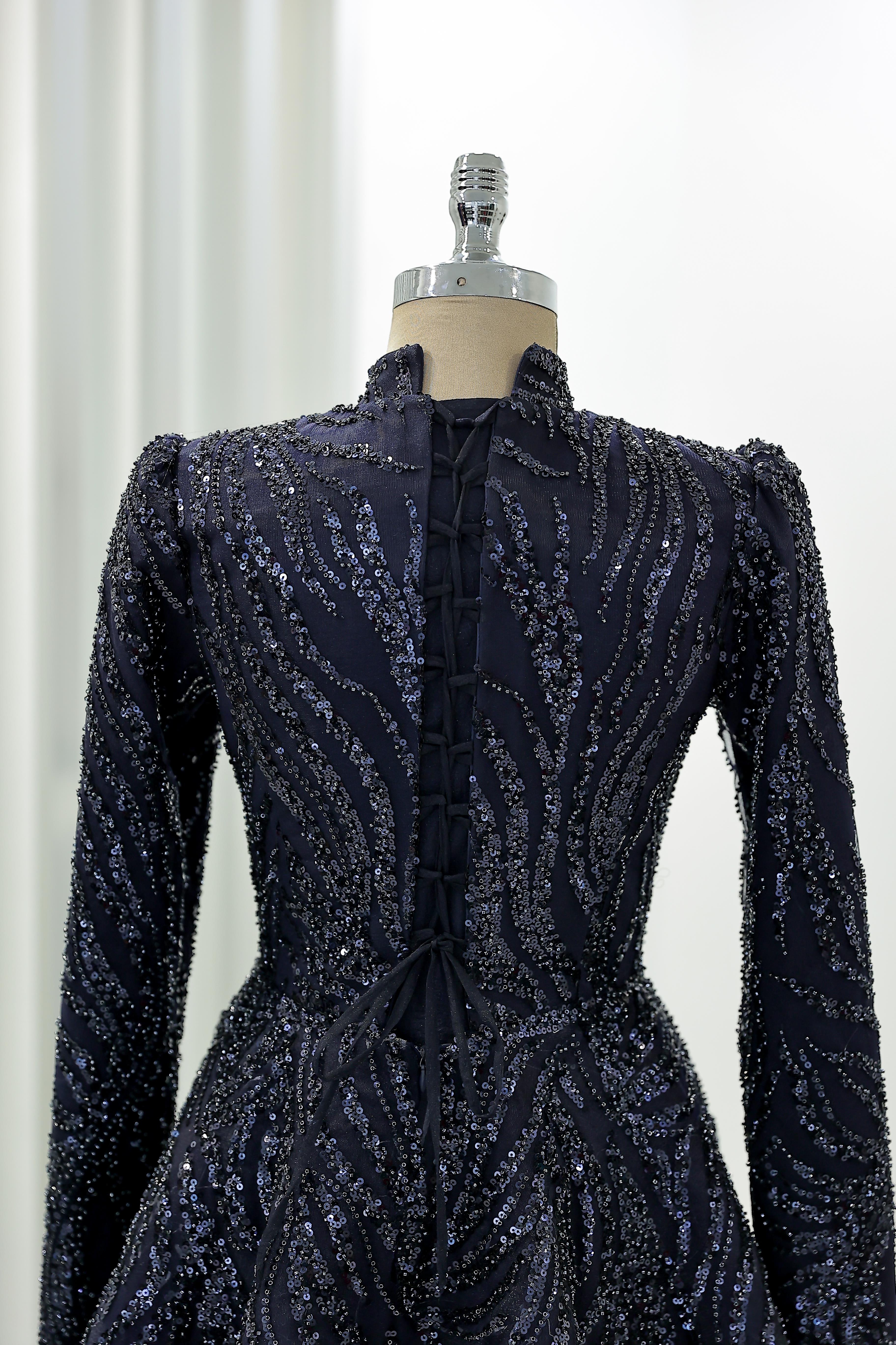 Venüs Evening Dress Navy Blue