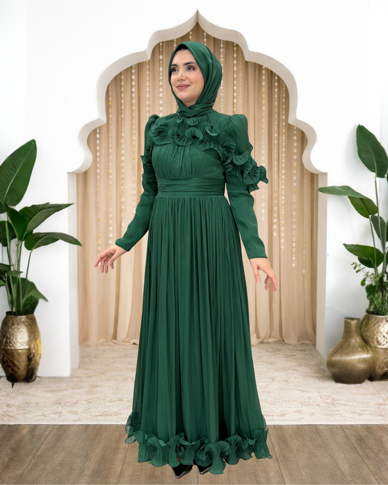 Yeliz Abiye Zümrüt