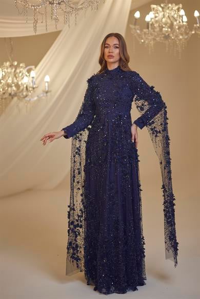 Afife Abiye Lacivert