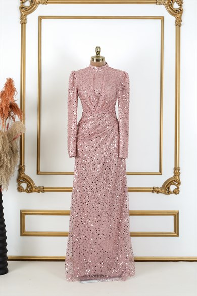 Ahenk Tesettür Abiye Pudra