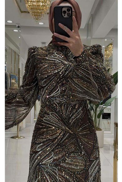 Aksu Abiye Kahverengi