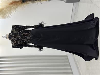 Anabel Abiye Siyah-Gold