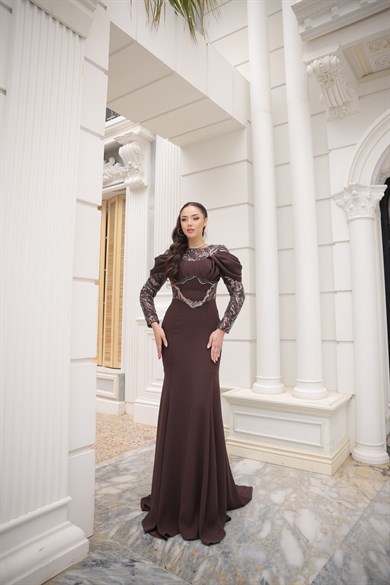 Angel Abiye Kahverengi 