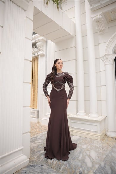 Angel Abiye Kahverengi 