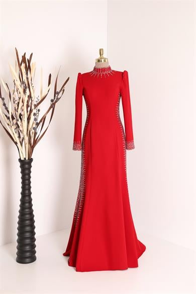 Anna Abiye Kırmızı