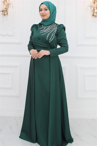 Berceste abiye zümrüt