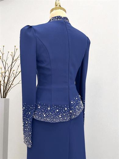 Damla Abiye Lacivert