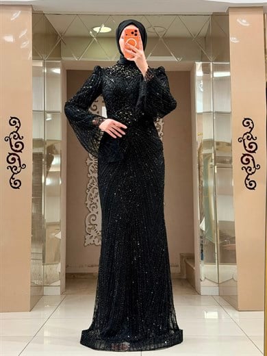 Diamond Abiye Siyah