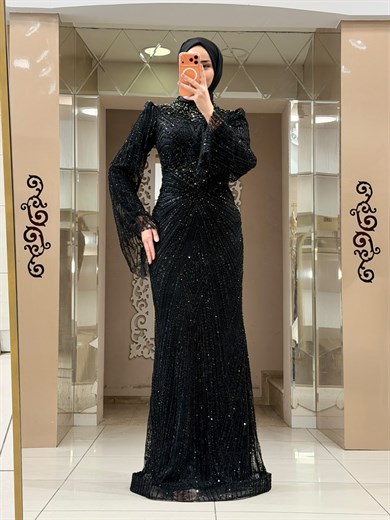 Diamond Abiye Siyah