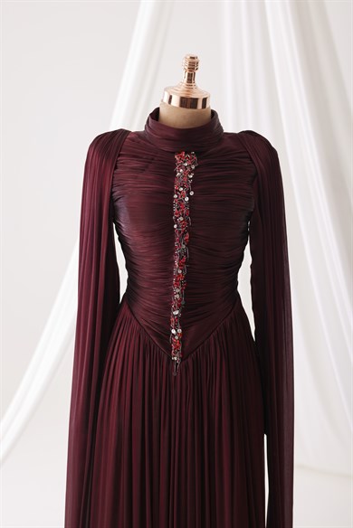Dior Abiye Bordo