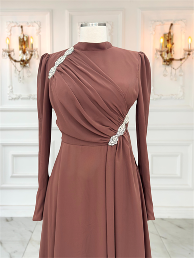 Eflin Abiye Kahverengi