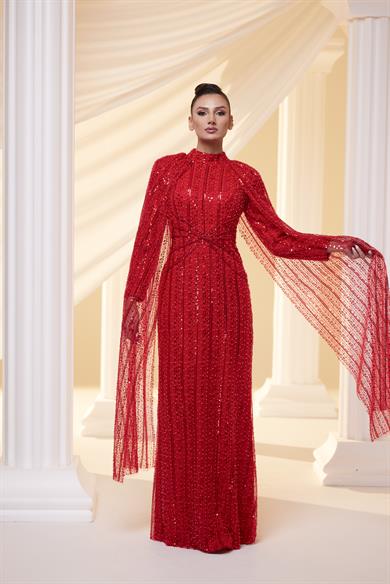 Efsun Abiye Kırmızı