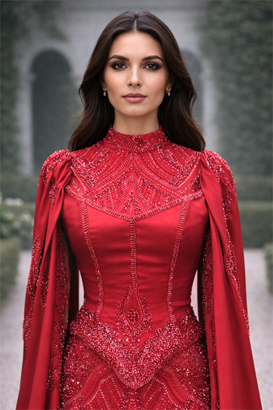 Efsun Abiye Kırmızı