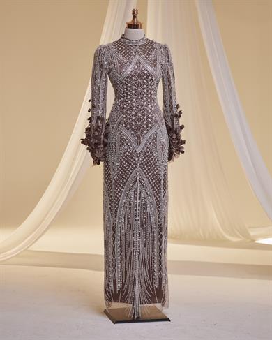 Eftelya Abiye Kahverengi