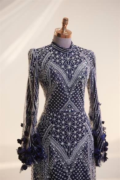 Eftelya Abiye Lacivert