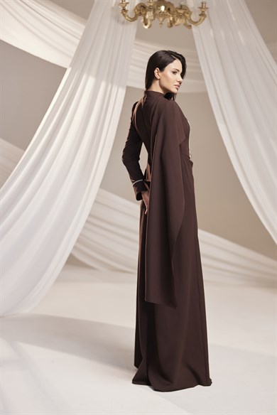 Elara Abiye Kahverengi