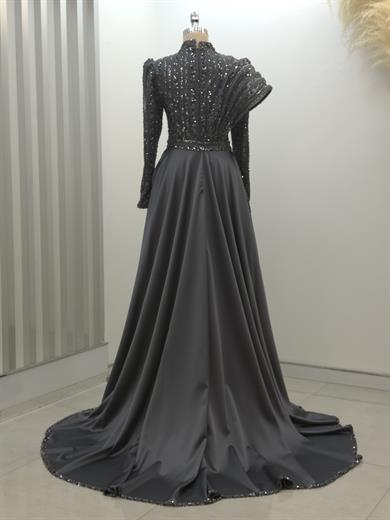 Elegance Abiye Antrasit