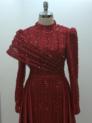 Elegance Abiye Kırmızı
