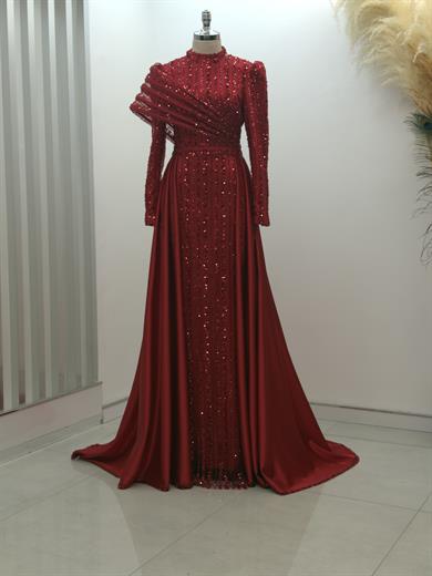 Elegance Abiye Kırmızı