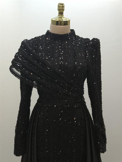 Elegance Abiye Siyah