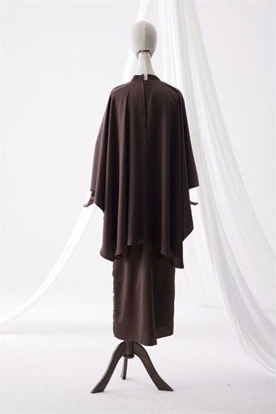 Elegant Abiye Kahverengi 