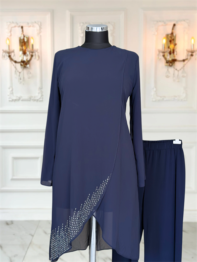 Esin Abiye Takım Lacivert