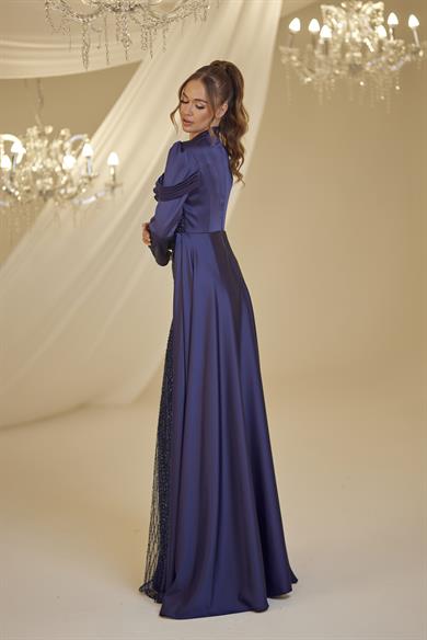 Firdevs Abiye Lacivert