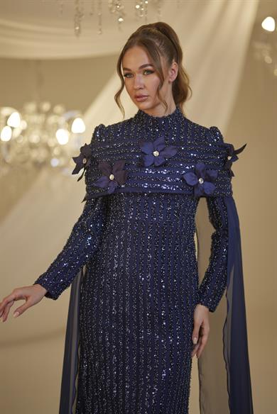 Hafsa Abiye Lacivert