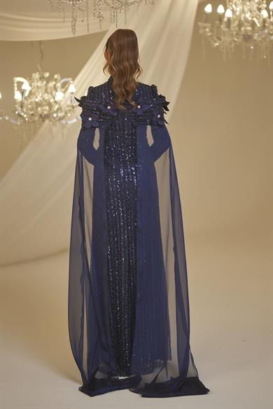 Hafsa Abiye Lacivert