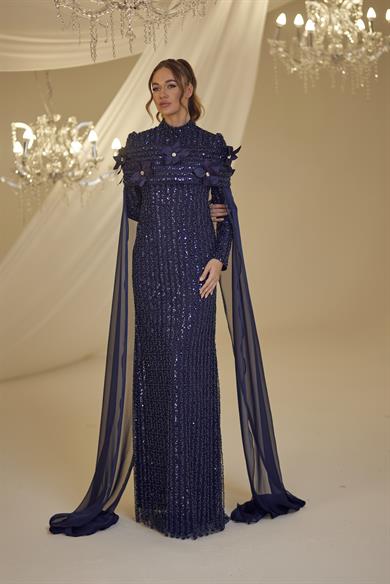 Hafsa Abiye Lacivert